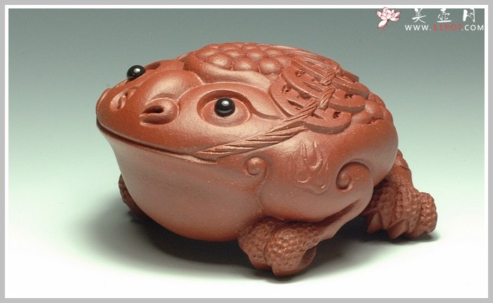 紫砂壶图片：三足福 - 美壶网