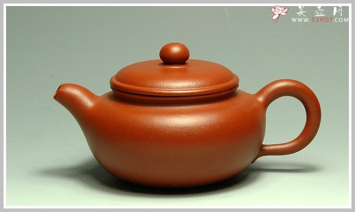 紫砂壶图片：朱泥小仿古 - 美壶网