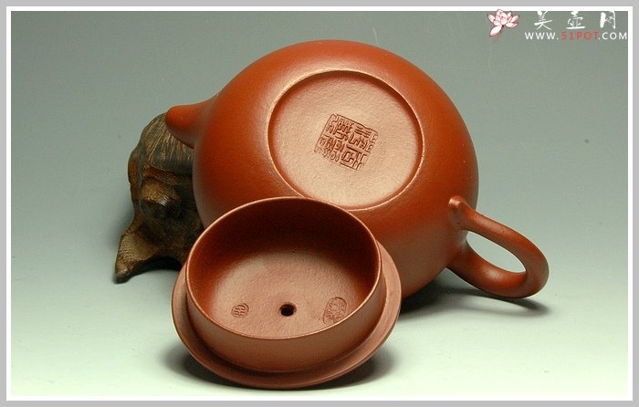 紫砂壶图片：朱泥小仿古 - 美壶网