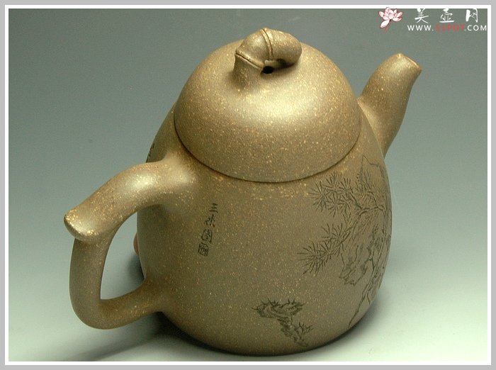 紫砂壶图片：秦竹 - 美壶网