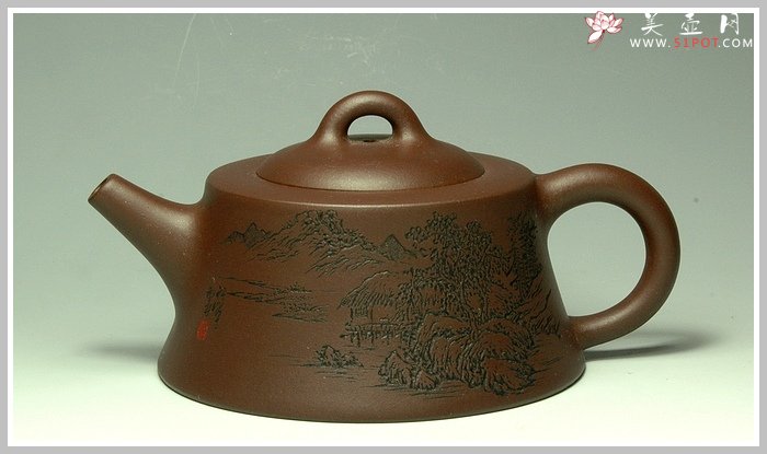 紫砂壶图片：鱼罩 - 美壶网