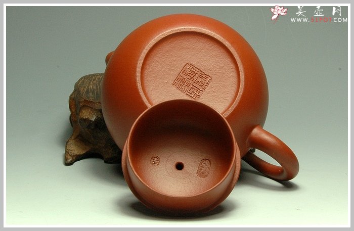 紫砂壶图片：朱泥小西施 - 美壶网
