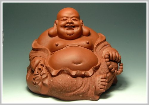 徐浩紫砂壶 布袋和尚 原矿清水泥