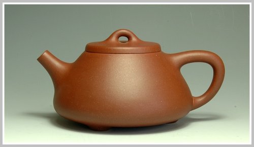 印菊仙紫砂壶 子冶石瓢 原矿底槽清