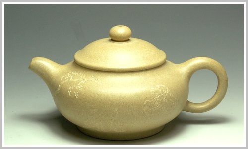 徐雄紫砂壶 矮潘壶 原矿段泥