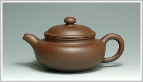 印菊仙紫砂壶 紫泥小仿古 原矿紫泥