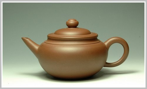 蔡一强紫砂壶 清风 原矿紫泥