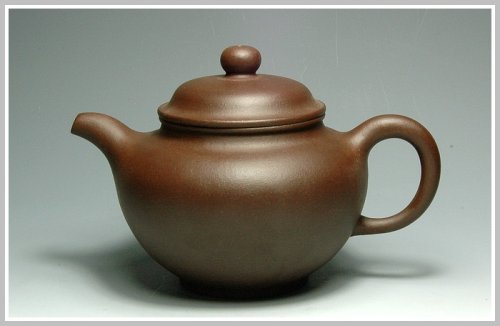 周丽萍紫砂壶 掇只 原矿紫泥