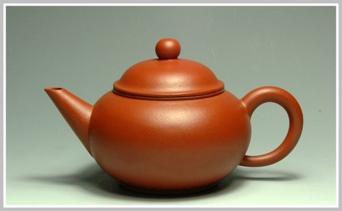 周丽萍紫砂壶 朱泥水平 原矿朱泥