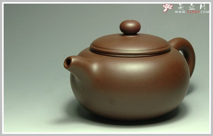 紫砂壶图片：扁尊 - 美壶网