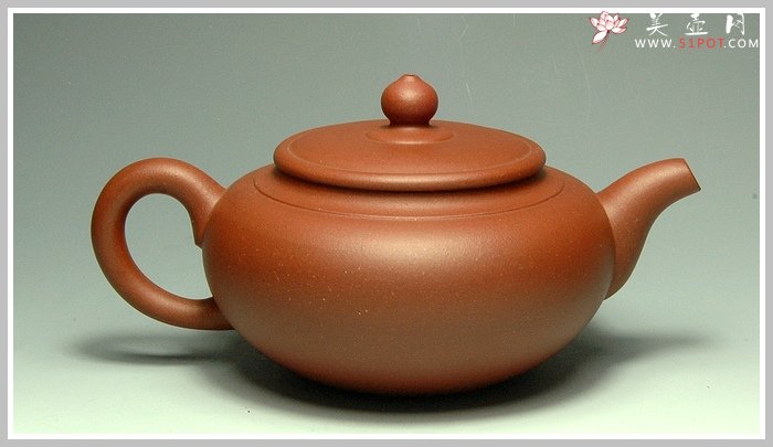 紫砂壶图片：扁灯 - 美壶网