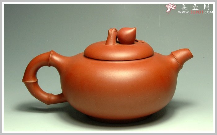 紫砂壶图片：祝寿 精品花货 - 美壶网