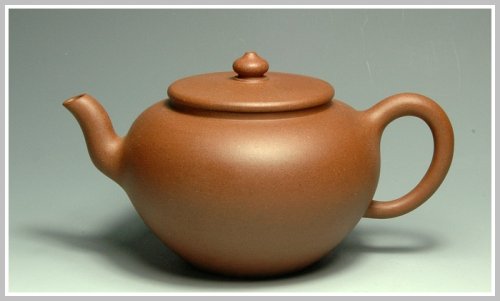 周丽萍紫砂壶 宫灯 原矿紫泥