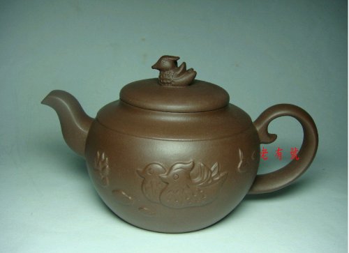 王惠芳紫砂壶 鸳鸯壶 