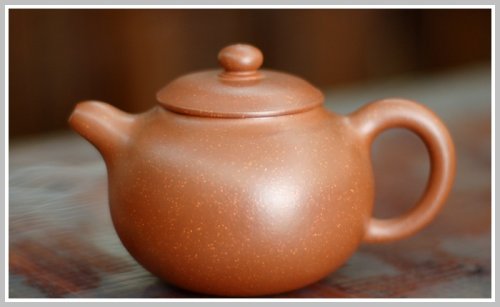叶琴芳紫砂壶 圆韵 原矿清水泥