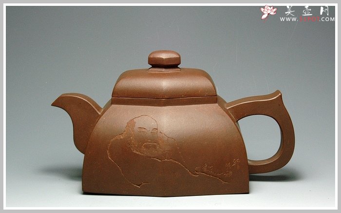 紫砂壶图片：扁六方 - 美壶网