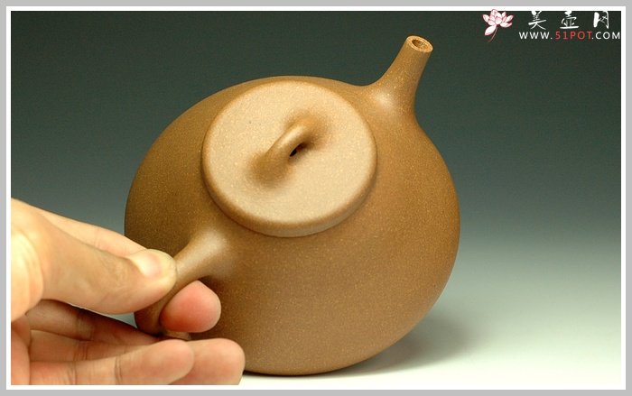 紫砂壶图片：老段泥子冶石瓢 - 美壶网