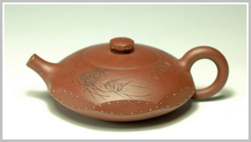 李彦雄紫砂壶 海之恋 原矿紫泥