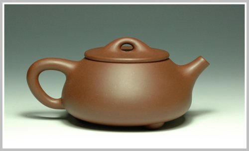 蔡一强紫砂壶 满瓢 原矿紫泥