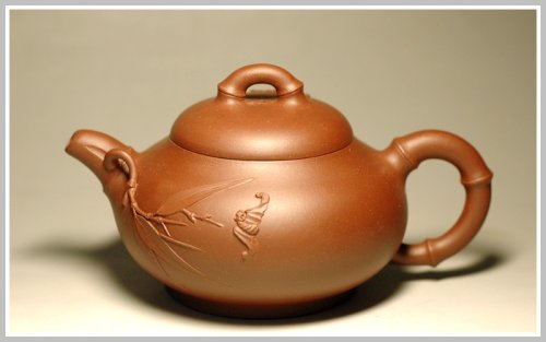 范小龙紫砂壶 祝福 原矿底槽清