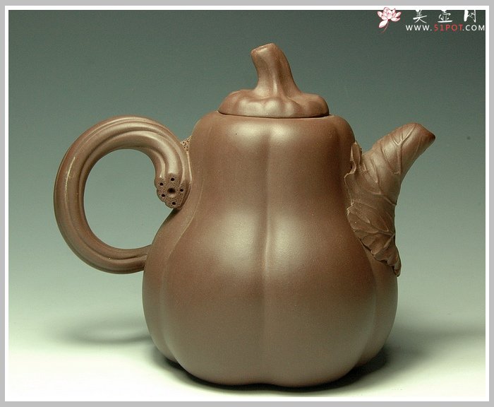 紫砂壶图片：南瓜 - 美壶网