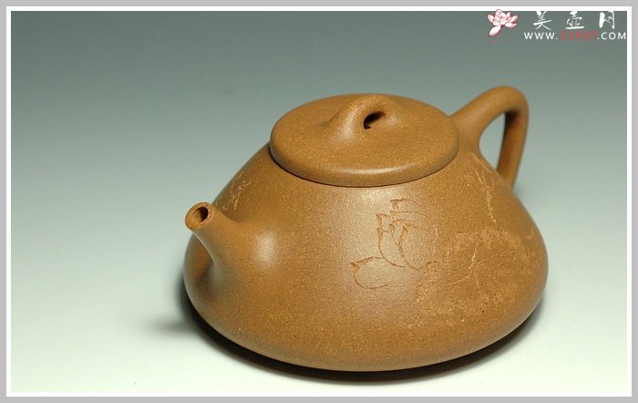 紫砂壶图片：子冶石瓢.莲荷 - 美壶网