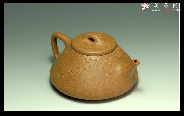 紫砂壶图片：傲骨.寒梅 - 美壶网