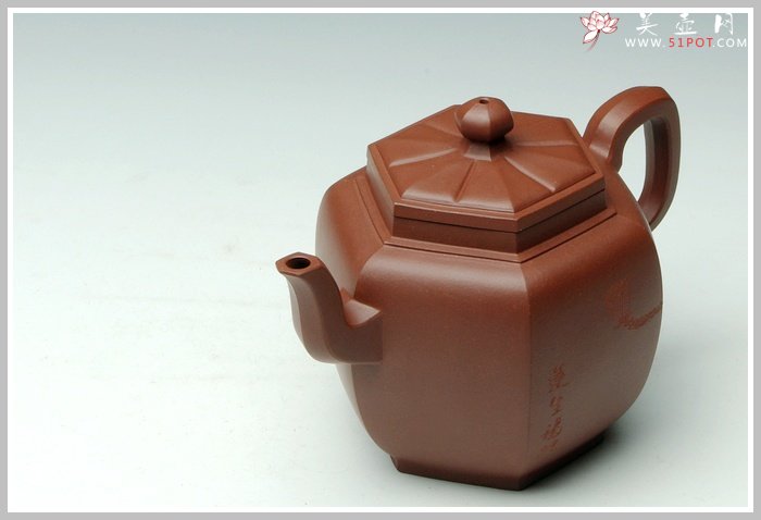 紫砂壶图片：紫泥高登 - 美壶网