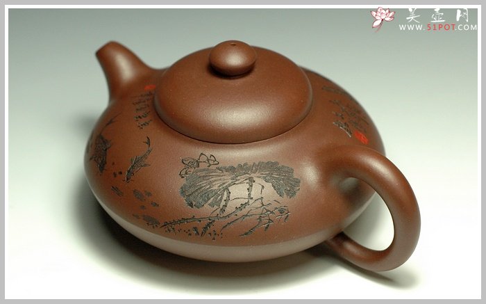紫砂壶图片：合欢1 - 美壶网