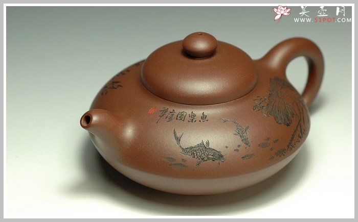 紫砂壶图片：合欢1 - 美壶网