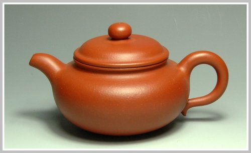 刘骐伟紫砂壶 朱泥仿古 原矿朱泥