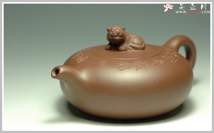 紫砂壶图片：旺虎 - 美壶网