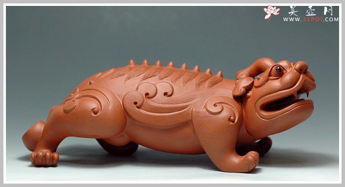 紫砂壶图片：飞龙 非神马：） - 美壶网