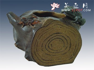 紫砂壶图片：蛤蟆莲心 - 美壶网