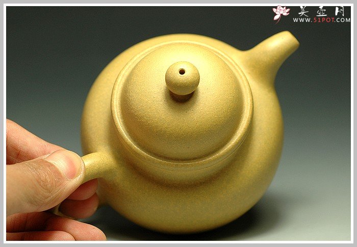 紫砂壶图片：段泥寿珍掇球 - 美壶网