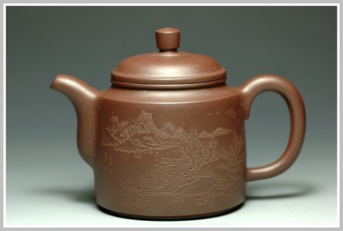 李彦雄紫砂壶 玉柱 原矿紫泥