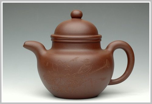 史金妹紫砂壶 大掇球 原矿紫泥