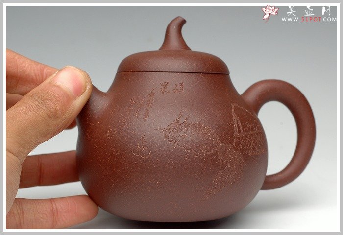紫砂壶图片：硕果 - 美壶网