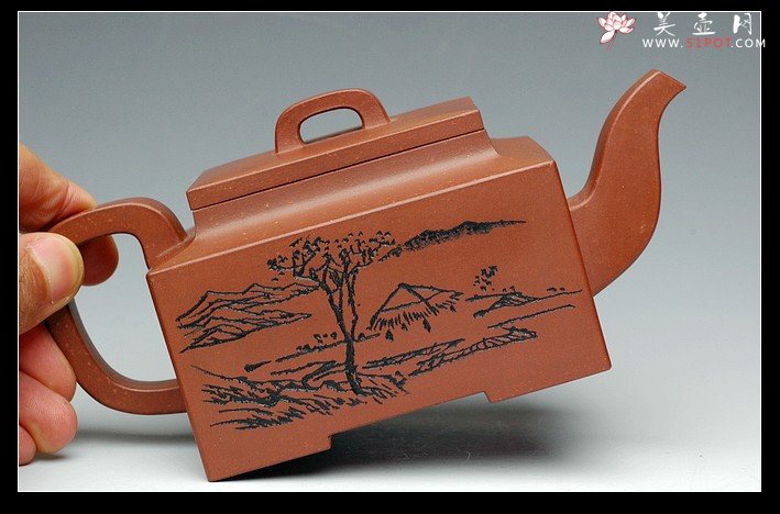紫砂壶图片：长方壶 - 美壶网