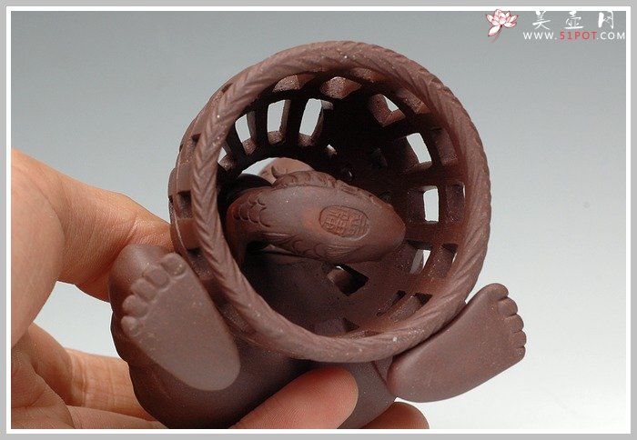 紫砂壶图片：渔翁得利 - 美壶网