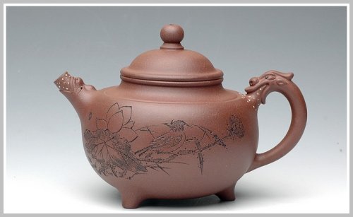 史金妹紫砂壶 紫泥龙珠 原矿紫泥