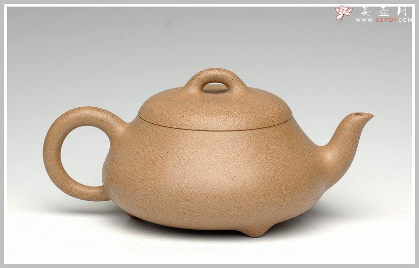 紫砂壶图片：矮石瓢 - 美壶网