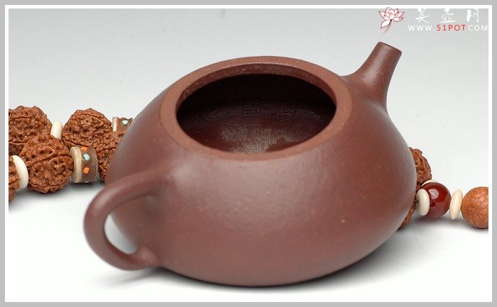 紫砂壶图片：全手小子冶石瓢 - 美壶网