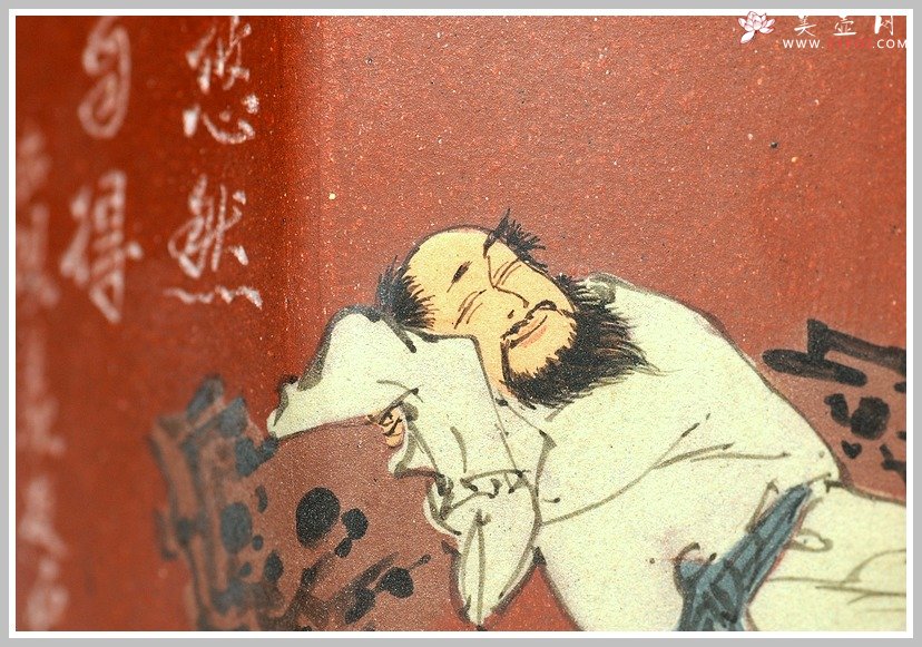 紫砂壶图片：全手六方小花盆 - 美壶网