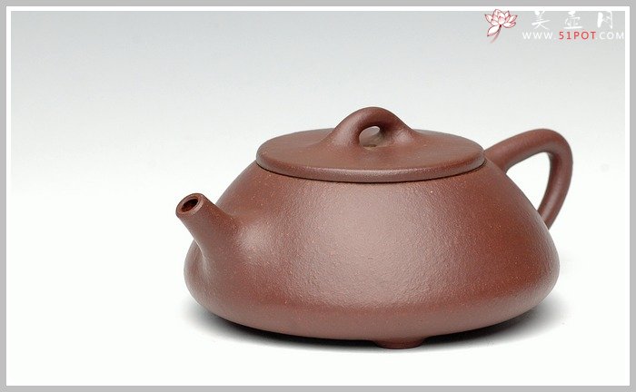 紫砂壶图片：全手小子冶石瓢 - 美壶网