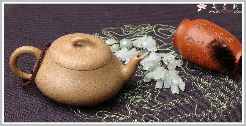 紫砂壶图片：矮石瓢 - 美壶网
