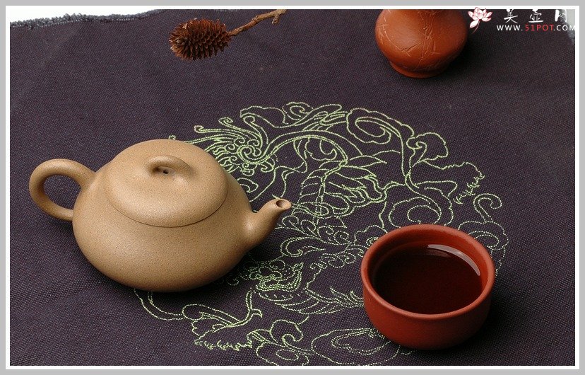 紫砂壶图片：矮石瓢 - 美壶网