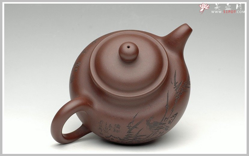 紫砂壶图片：老法制壶之掇球 - 美壶网
