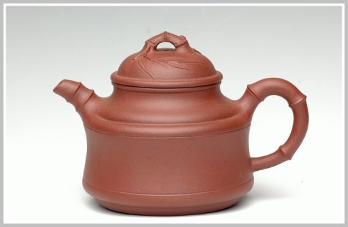 范国名紫砂壶 高竹鼓 原矿清水泥