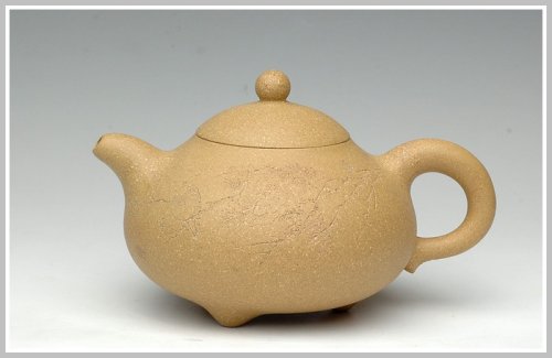 王余平紫砂壶 乳丁 原矿段泥